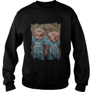 Muppet Maniac Statler And Waldorf As The Grady Twins Sweatshirt